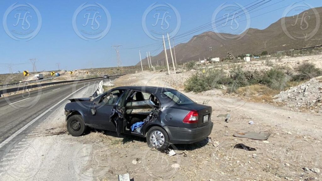 Choca Contra Barrera Met Lica En La Saltillo Mty