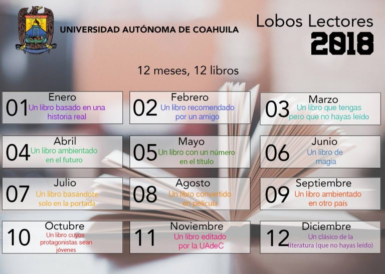 Lanza UA de C reto a universitarios: Lobos Lectores 2018