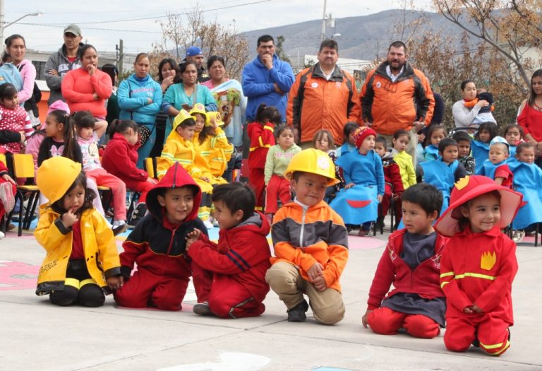 Capacitan a niños de preescolar en prevención de incendios y accidentes