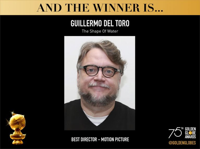 Mexicano Guillermo del Toro se lleva el Globo de Oro como ‘Mejor Director’