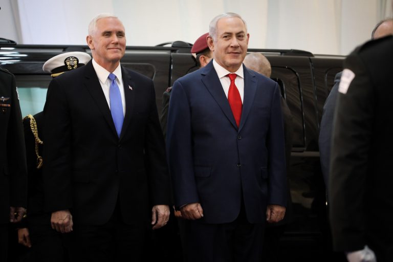 Embajada de Estados Unidos en Jerusalén abrirá antes de fines de 2019: Pence