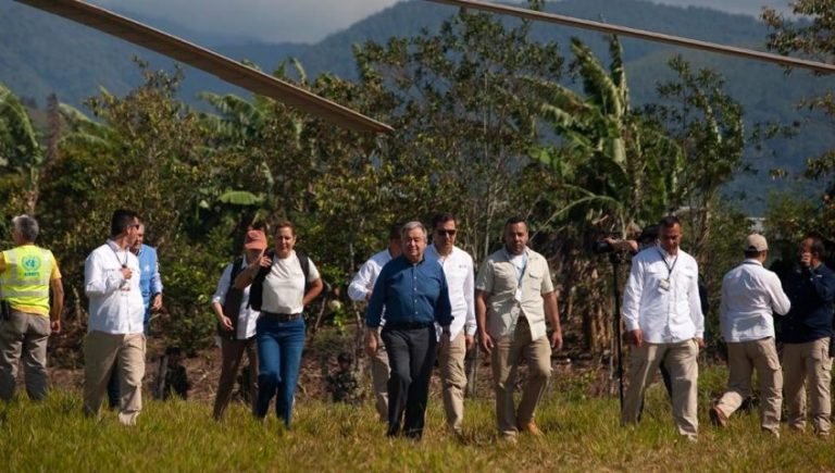 Líder de la ONU pide a excombatientes y al gobierno colombiano que reanuden el cese al fuego