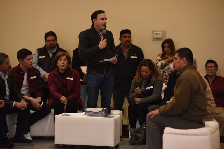 Promueve Manolo Jiménez participación ciudadana en Plan Municipal de Desarrollo 2018