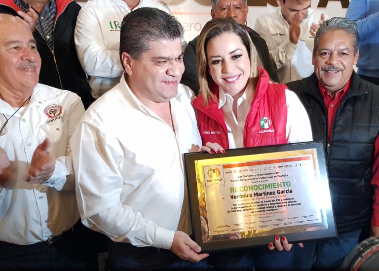 Renuncia Verónica Martínez a la presidencia del PRI Coahuila