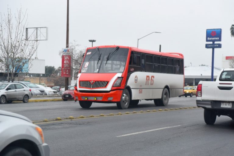 Trabaja Gobierno Municipal de Saltillo para garantizar servicio de transporte público