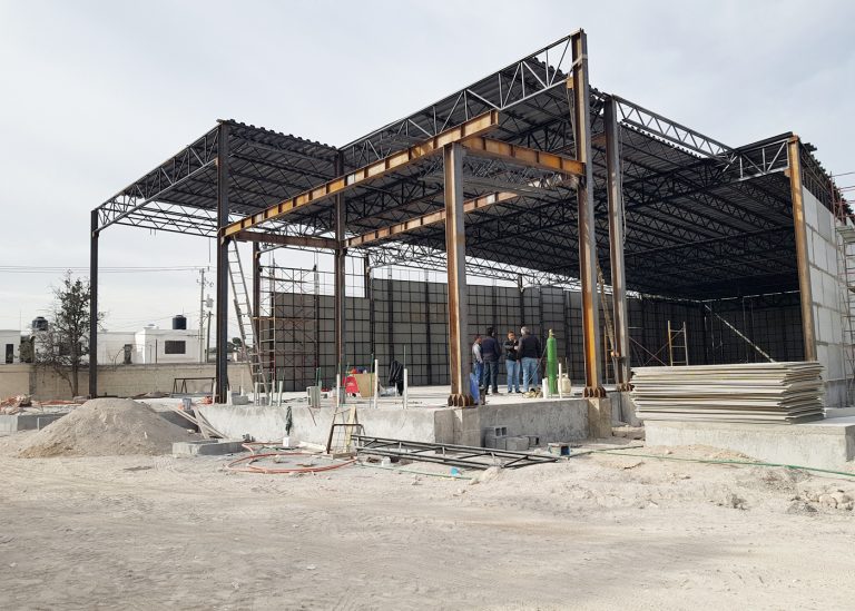 Avanza construcción del Teatro de la Ciudad en Ramos Arizpe