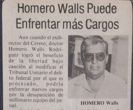 Homero Walls, con negro historial pretende ser rector