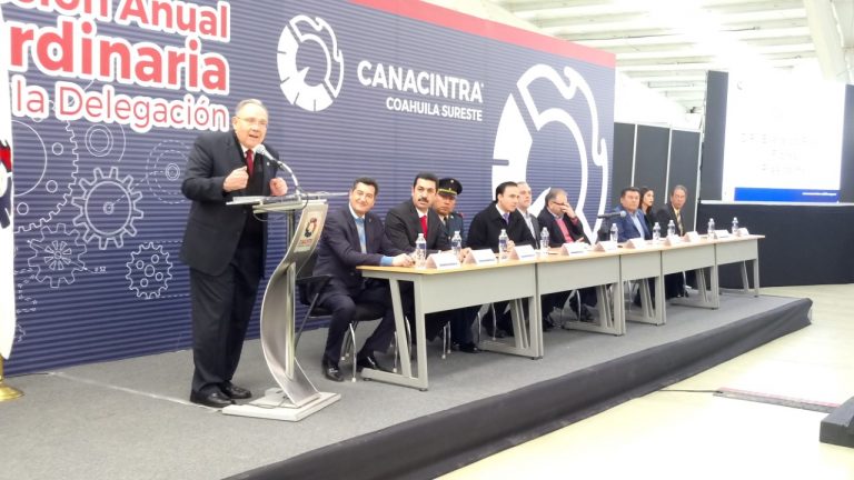 Rinde protesta Mesa Directiva de CANACINTRA Coahuila Sureste