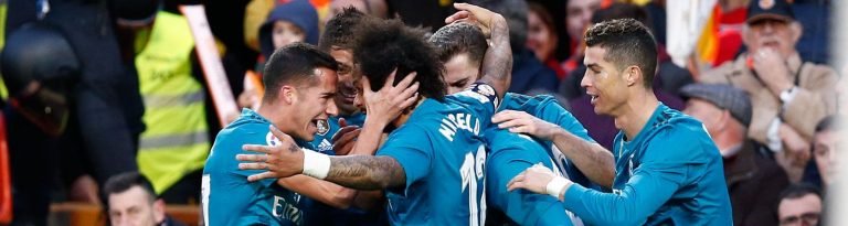 Cristiano marca doblete y Real Madrid golea 4-1 a Valencia