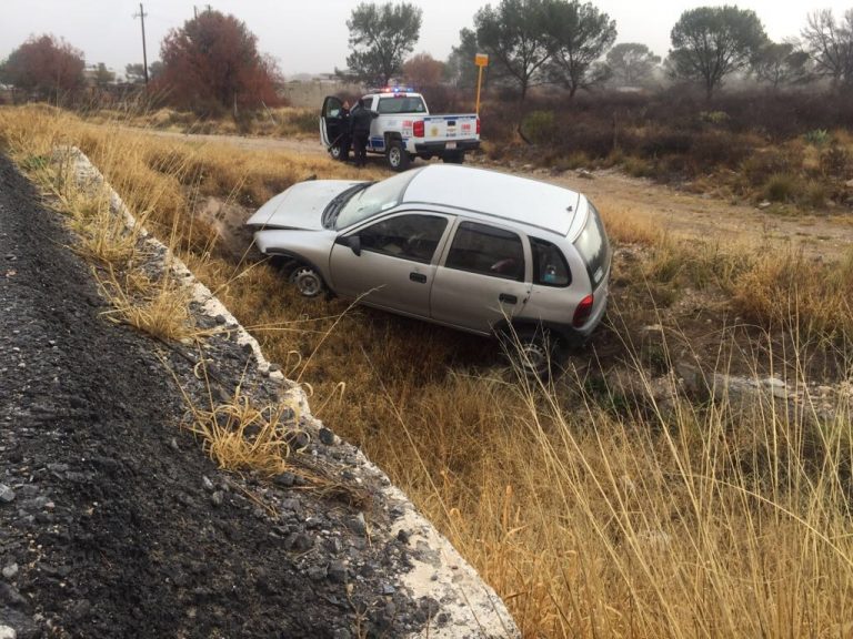 Apresurado conductor queda grave tras accidente