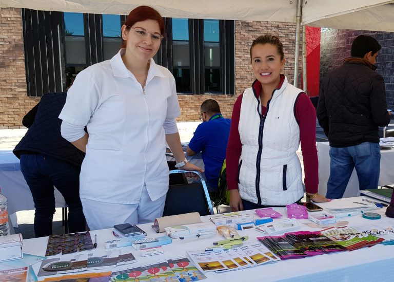 Llevan brigada de salud para hombres a parque industrial de Ramos