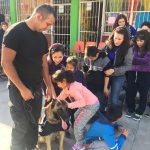 Muestra Comisión de Seguridad a mil 300 niños la unidad canina (3)