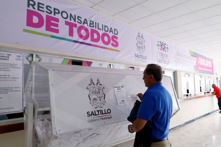 Pague su predial con el 10 por ciento de descuento que ofrece el Gobierno de Saltillo