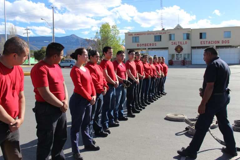 Refuerza Comisión capacitación a bomberos