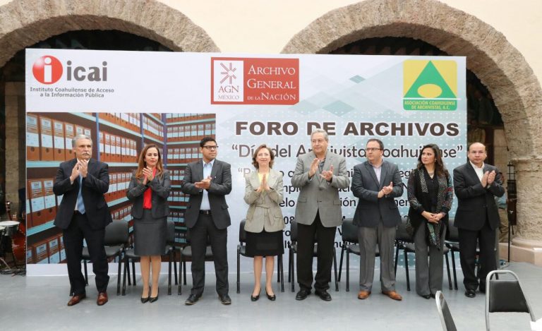 Reconocen labor de los archivistas: Coahuila es ejemplo nacional