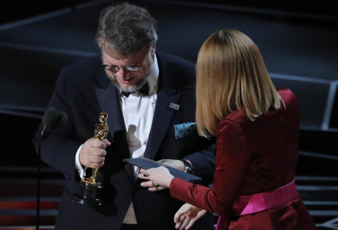 The Shape Of Water de Guillermo Del Toro gana Oscar como Mejor Película