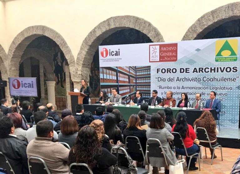 Celebra ICAI con foro el Día del Archivista Coahuilense