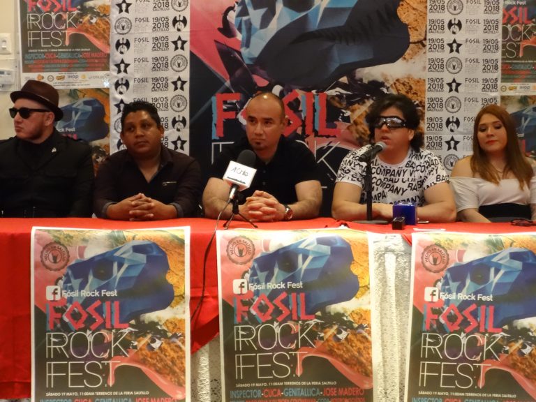 Bandas invitan al Fósil Rock Fest en Saltillo