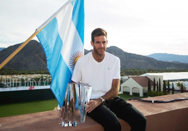 Del Potro vence a Federer y toca la gloria en Indian Wells