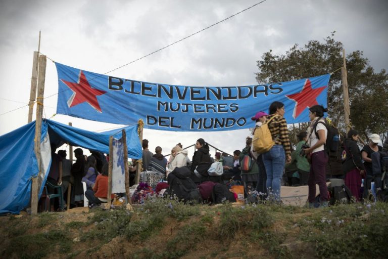 «Acordamos vivir y vivir es luchar”, mujeres zapatistas inauguran Encuentro