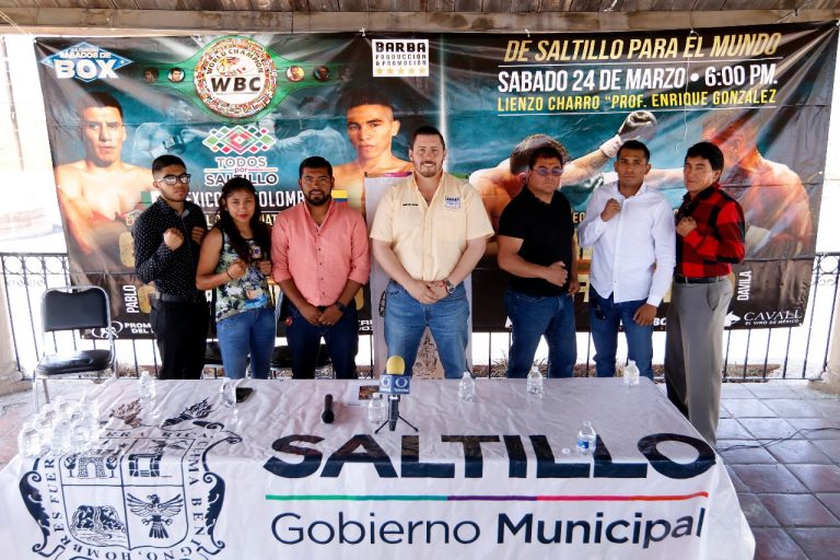 Define Deporte Municipal detalles para el Sábado de Box en Saltillo