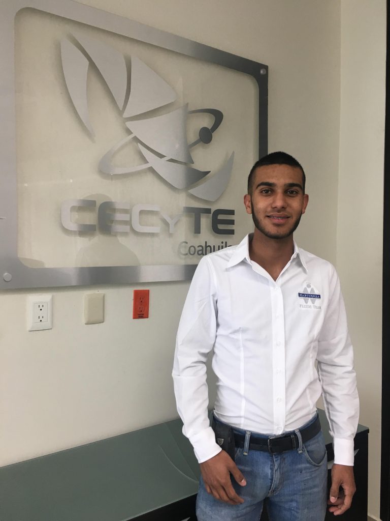 Acredita estudiante del CECYTE Saltillo participación en evento internacional