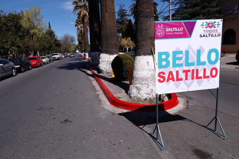 Mejora imagen de la Alameda programa Bello Saltillo