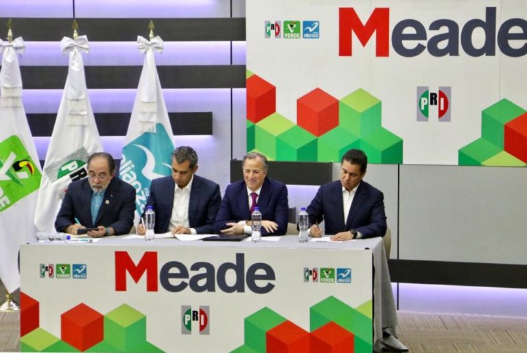 Con “Todos por México”, Meade registra candidatura presidencial ante INE