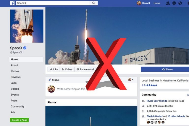 Elon Musk se une a boicot de Facebook y borra páginas de SpaceX y Tesla 