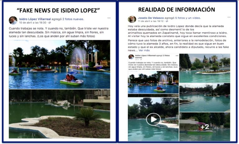 Acusan a Isidro de recurrir a Fake News como estrategia de campaña