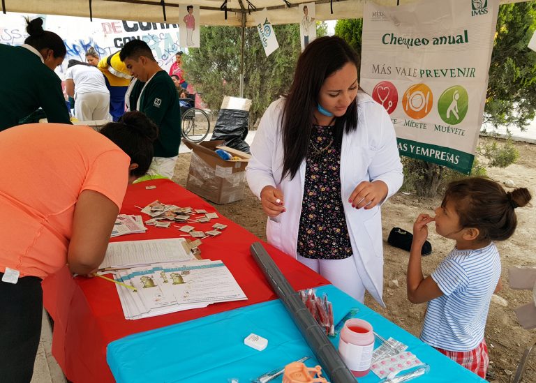 Atiende IMSS a población infantil de Ramos