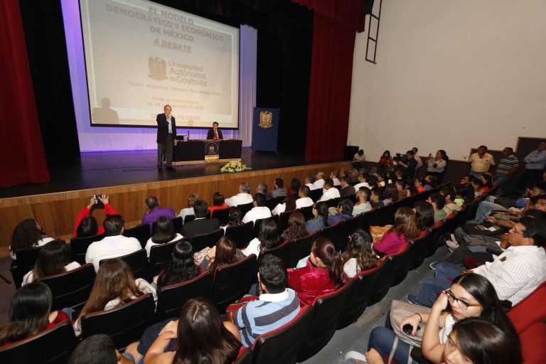 UA de C: En Gira de Trabajo por la Unidad Norte se Presenta el Ciclo de Conferencias del Dr. Adolfo Orive Bellinger