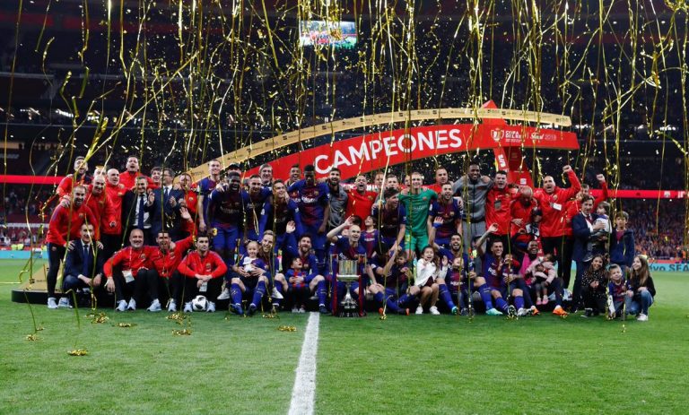 Monarca absoluto; Barcelona gana la Copa del Rey