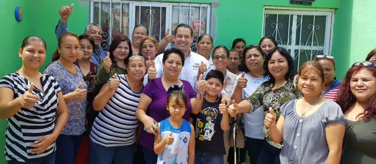 Hace campaña Richy en el oriente, centro y poniente de Ramos Arizpe