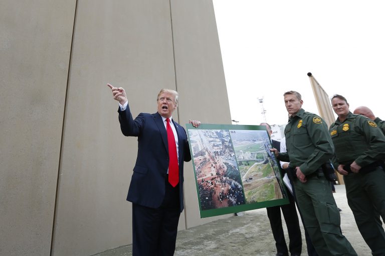 La gran mentira de Trump sobre el inicio de la construcción del muro que a nadie le importa