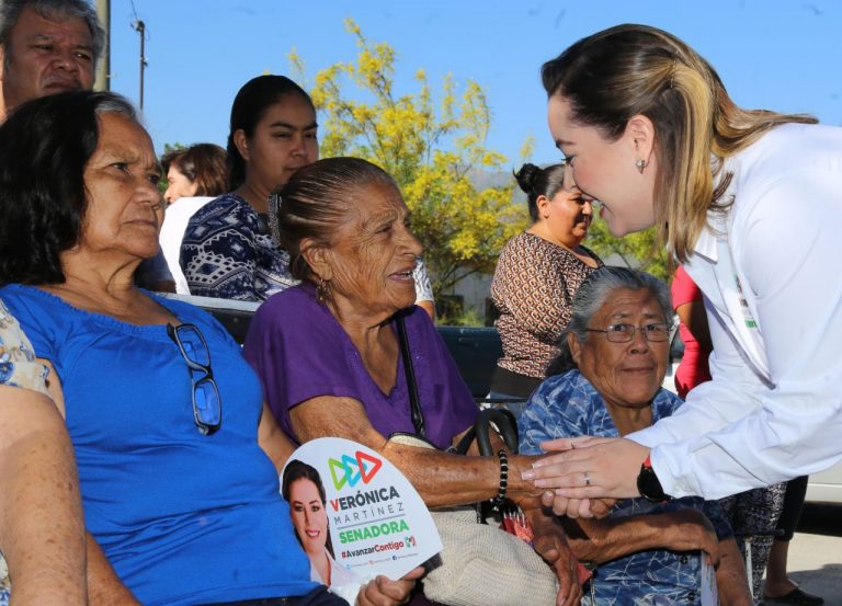 Quiero avanzar con las mujeres.- Verónica Martínez