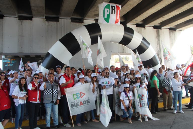 Toma PRI Coahuila cruceros en apoyo a Meade