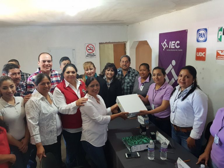 Se registran candidatos del PRI para alcaldías de Allende, Morelos y Jiménez