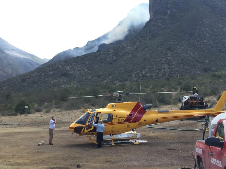 Controlado en un 40% el incendio en Zapalinamé