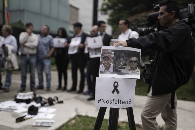 El asesinato de un equipo de periodistas en la frontera entre Colombia y Ecuador es inaceptable: ONU