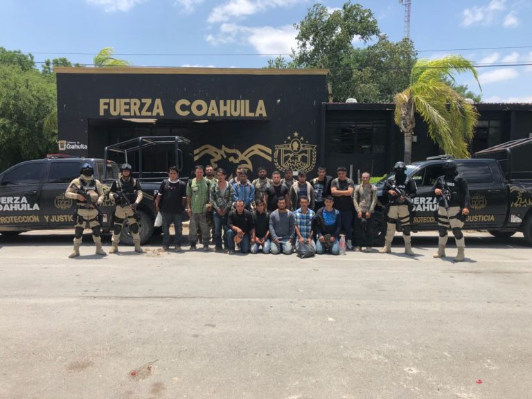 Rescata Fuerza Coahuila a 18 y detiene a presunto traficante de personas en municipio de Hidalgo