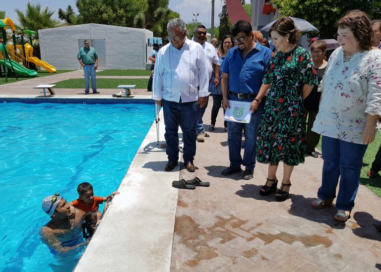 Rosario Robles supervisa unidad deportiva de Ramos Arizpe