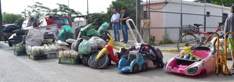 Inicia en Acuña programa «Cambalache» para formentar el reciclaje y prevenir focos de infección