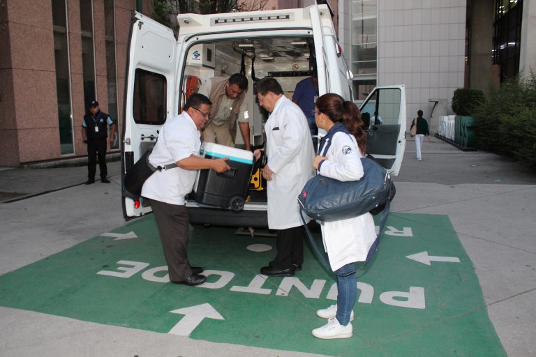 Arriban dos corazones en menos de una semana al hospital de la “La Raza”