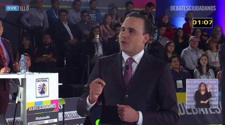 Debaten candidatos a la alcaldía de Saltillo