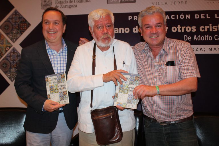 “Grano de sal y otros cristales” se presenta en Saltillo