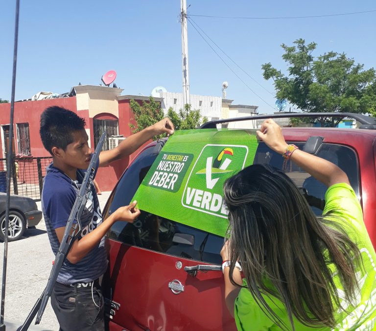 Partido Verde realiza campaña con brigadas de limpieza