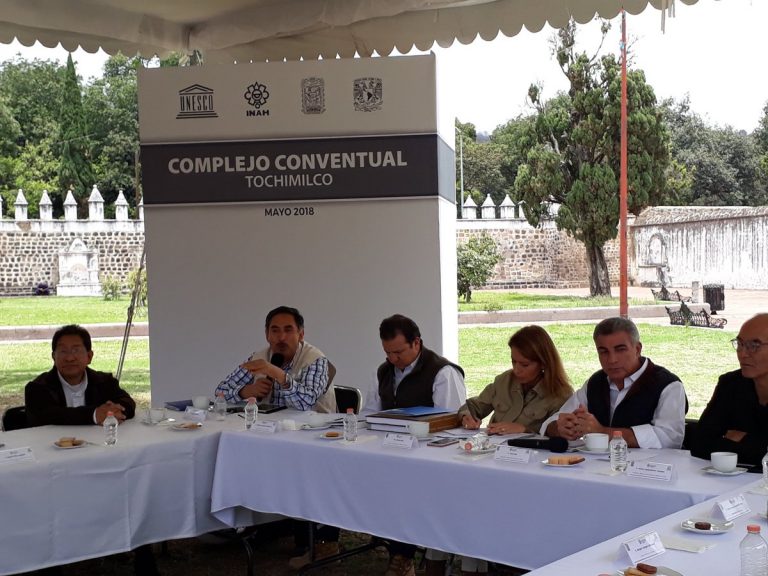 UNESCO participa a recuperación del ex convento de Tochimilco dañado por terremoto