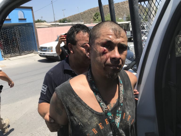 Detienen a 4 tras riña en Ramos Arizpe; cortan dedo de policía con machete