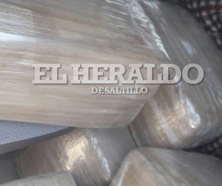 Detienen a tres sujetos con 700 kilos de marihuana en la Sal-Zac